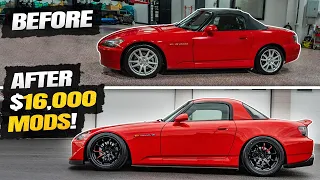 I spent $16,000 on Mods Transforming my Honda s2000!