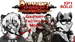 Let's Play Divinity: Original Sin Tactician Mode (Solo, 6 Man Party) without My Conscience - EP 1