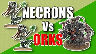 Core Necrons Vs Orks 9th Edition 40k Battle Report