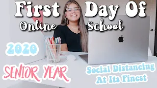 GRWM First Day Of Online School | Senior Year | Back To School 2020