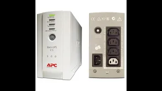 Убираем автоотключение через промежуток времени на Back-UPS APC, Mode Max Runtime, Аварийный режим!