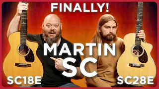 Hands On with Martin Guitar's New SC18E and SC28E Acoustic Guitars!