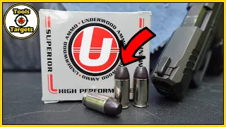 Cherry Bomb!....Underwood Hardcast .380 Auto +P AMMO Test!