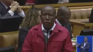 EFF walks out of Parliament, calls President Jacob Zuma a criminal