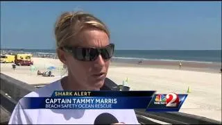 Volusia County swimmers warned of sharks
