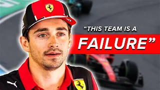 Leclerc is DONE with FERRARI