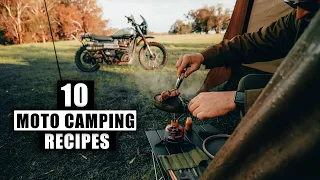 10 Simple Dinner Ideas for Moto Camping