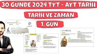 30 GÜNDE YKS TARİH KAMPI (TYT AYT) 1.Gün Tarih ve Zaman #ayttarih #ayttarihkampı