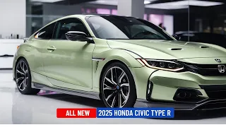 Unveiling the 2025 Honda Civic Type R  : More Wonderful Than Ever!