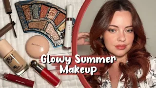 The Best Glowy Summer Makeup | Julia Adams