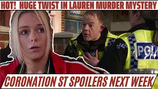 Huge Twist in Lauren Murder Mystery! Things Aren't What They Seem | Coronation Street spoilers