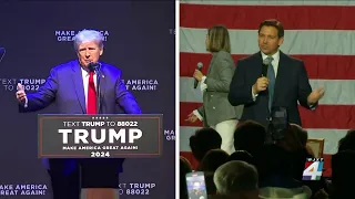 Trump attacks Desantis over Jacksonville Mayoral race