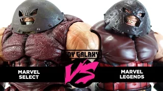 Versus #14 - Marvel Select Juggernaut vs Marvel Legends Juggernaut