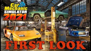 Car Mechanic Simulator 2021 Demo | First Look | PC Gameplay