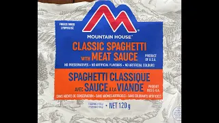 Mountain House Spaghetti and Meat Sauce