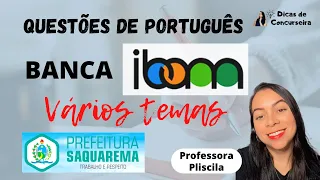 BANCA IBAM: questões de revisão | Língua Portuguesa