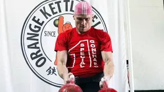 HMS Yevgeniy Goncharov | Long Cycle with the 32 kg kettlebells (California, 2014)