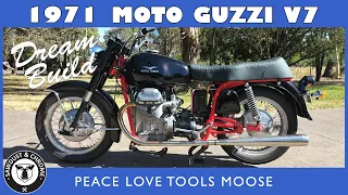 The Art of Restoration: 1971 Moto Guzzi V7 Italian Classic