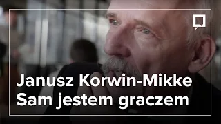 Janusz Korwin-Mikke na IEM 2015: sam jestem graczem