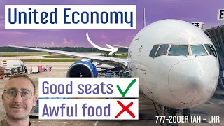 United Airlines Economy | Houston to London | 777-200ER