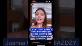 Joanna Opozda o Antku Królikowskim: Nie płaci alimentów!!!