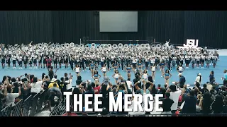 Freshman and Upperclassman Merge 🔥 | Thee Merge | Jackson State Marching Band and J-Settes 23-24