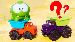 Мультфильм Ам Ням (Om Nom) - Песочная мельница! Игры и развивающее видео про игрушки