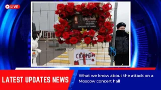 Moscow attack: video captures gunmen storming concert hall and shooting dozens dead