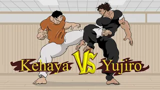 Yujiro Hanma vs Kehaya (Кехая против Юдзиро Боец Баки) [Baki/Баки]