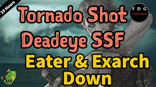 Eater & Exarch on a 5 Link - Tornado Shot Deadeye SSF (19 Hours Played) - POE 3.19