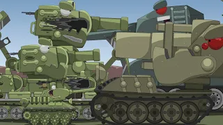 Collection of cartoons about tanks number 2