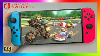 Mario Kart™ 8 Deluxe OLED Nintendo Switch Gameplay | 4K Video