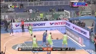 Euroleague 2013/14 Highlights Panathinaikos VS Maccabi Tel Aviv 55:68