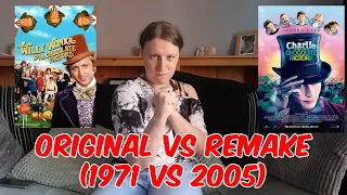 Original VS Remake: Willy Wonka and the Chocolate Factory (1971 VS 2005)