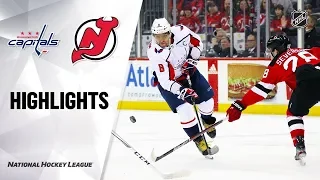 Нью-Джерси - Вашингтон / NHL Highlights | Capitals @ Devils 02/22/20