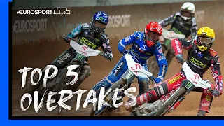 2023 Speedway Grand Prix | Top 5 Overtakes 💨