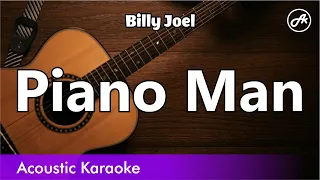 Billy Joel - Piano Man (karaoke acoustic)