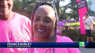 Sacramento area breast cancer survivors raise awareness at Making Strides Walk