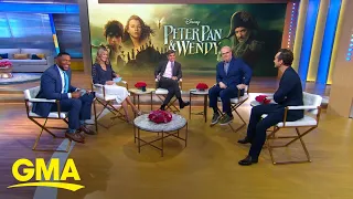 Jim Gaffigan and Jude Law talk about 'Peter Pan and Wendy' l GMA