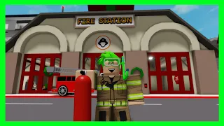 I BECAME A FIREFIGHTER IN BROOKHAVEN RP! (Roblox)