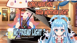 kiara try to invite kobo to see Northern light but Kobo  "𝐍𝐨 𝐅𝐫𝐢𝐞𝐧𝐝𝐬 𝐋𝐢𝐠𝐡𝐭"