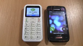 Incoming call & Outgoing call at the Same time Fly + Samsung Wave Y