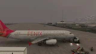 Смотрим Среднюю Азию 3. На обновленном Fenix A320 v2 возвращаемся в Ташкент UTTT | MFS 2020 + ArcGIS