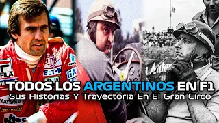 ESTOS SON TODOS LOS ARGENTINOS QUE CORRIERON EN F1! 🇦🇷 #historiasf1