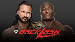Backlash 2020: Drew McIntyre Vs Bobby Lashley for the WWE Championship