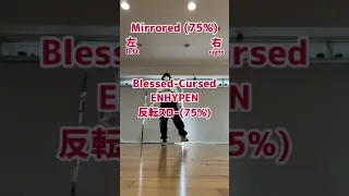 【Dance Tutorial】ENHYPEN - Blessed-Cursed 反転スロー(75%)