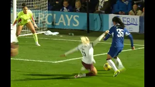 Possible penalty on Mayra Ramirez by Alex Greenwood