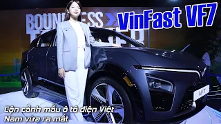 VINFAST VF7 - Cận Cảnh Ô tô Điện VF7 VinFast, Tìm Hiểu VINFAST VF7 Đi Được Bao Nhiêu KM? Có Nên Mua?