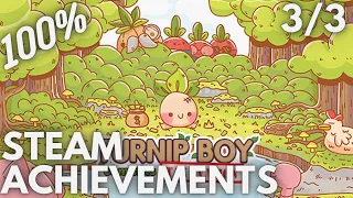 [STEAM] 100% Achievement Gameplay: Turnip Boy Commits Tax Evasion [Part 3]