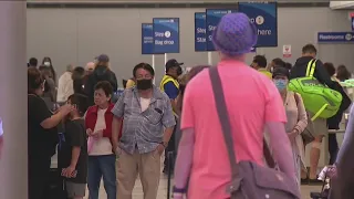 LAX travelers react to major US airlines dropping mask mandate